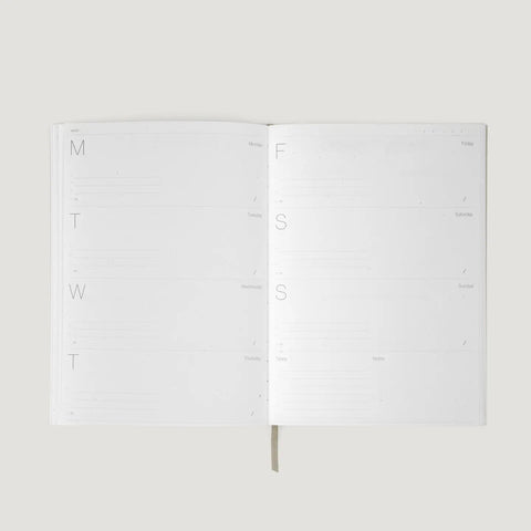 Wilde House Weekly Planner